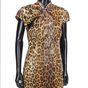 Toni Collette’s Leopard Dress Velvet Goldmine